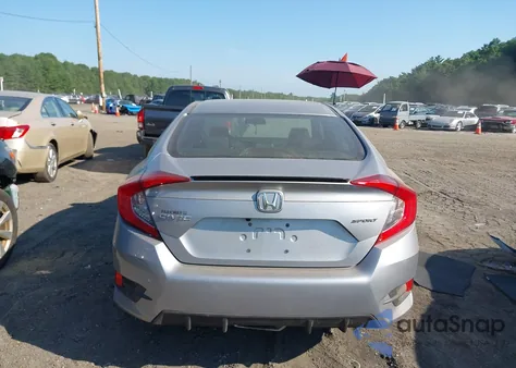 2021 Honda Civic Sport z USA, uszkodzony, nr VIN 2HGFC2F82MH542777